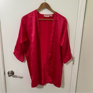 Victoria's Secret Bold Red Kimono Robe
